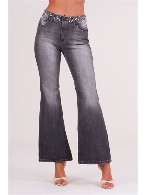 Jeans a zampa Gold Digger Denim | A26W043PDENIM NERO